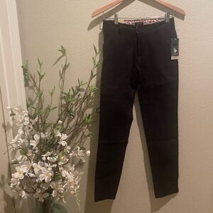 U.S Polo Stretch Black Girl Plants - Size Small